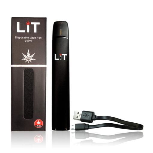 LiT Disposable Vape Pen (THC or CBD)