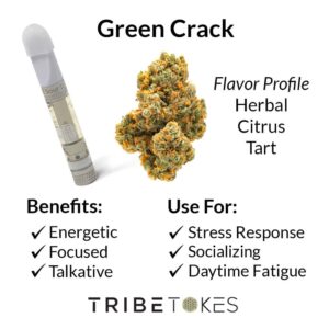Green Crack Strain (Sativa) 1gm